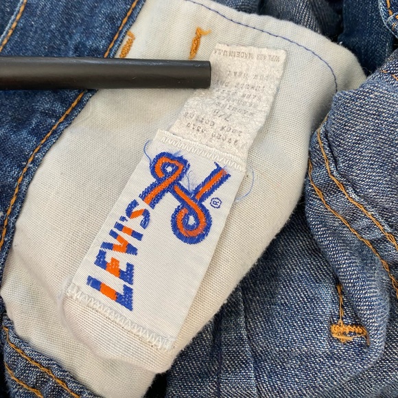 70’s Vintage Levi’s Big E Denim Skirt - Picture 8 of 11